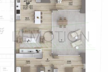 SUPERBE APPARTEMENT CONTEMPORAIN AU SEIN D'UNE RÉSIDENCE DE HAUT STANDING À DEUX PAS DU LAC